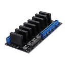 8 Channel DC 12V  Relay Module Solid State High and low Level Trigger 240V2A