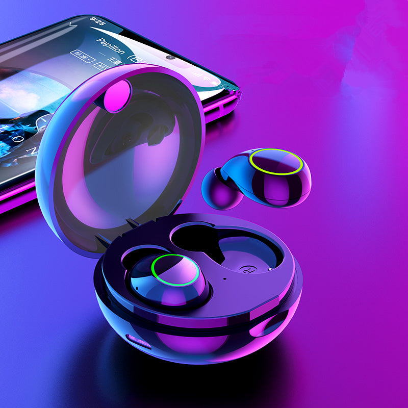 Usams US-LI001 TWS Wireless bluetooth 5.0 Earphone Stereo Smart Touch Noise Reduction Bilateral Call Headphone with Charging Box