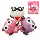 YunXin Squishy Panda Man Robin Team 12cm Slow Rising With Packaging Collection Gift Decor Toy