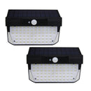 Solar Powered 78 LED PIR Motion Sensor Waterproof Wall Light Outdoor Garden Emergency Security Lamp