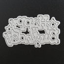 DIY Brithday Metal Cutting Dies Scrapbook Photo Album Paper Card Embossing Craft