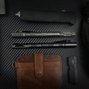 Multifunctional Rechargeable Flashlight Tactical Pen Survival Self De-fense Anti-wolf Divine Protection Pen Writing Pen