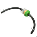 6mm Gas Fuel Filter Pipe Hose Line With 4 Clips Motorcycle Pit Dirt Bike