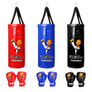 Boxing Bag Children Sandbag Gloves Set Home Sports Junior Trainning Punching