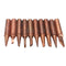 10Pcs Soldering Tip Pure Copper Electric Iron Head 900M Series Solder Tips