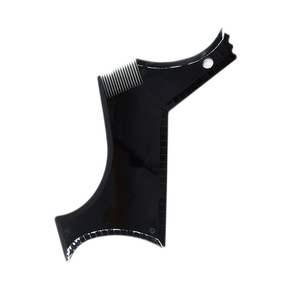Men's Beard Styling Shaping Liner Template Tool Portable Beard Stencil Comb