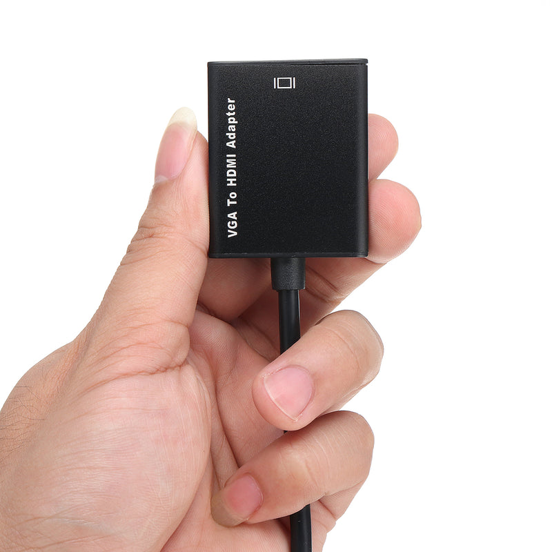 ONTEN VGA to HDMI Converter Cable Adapter with Audio for PC Laptop TV Box Projector