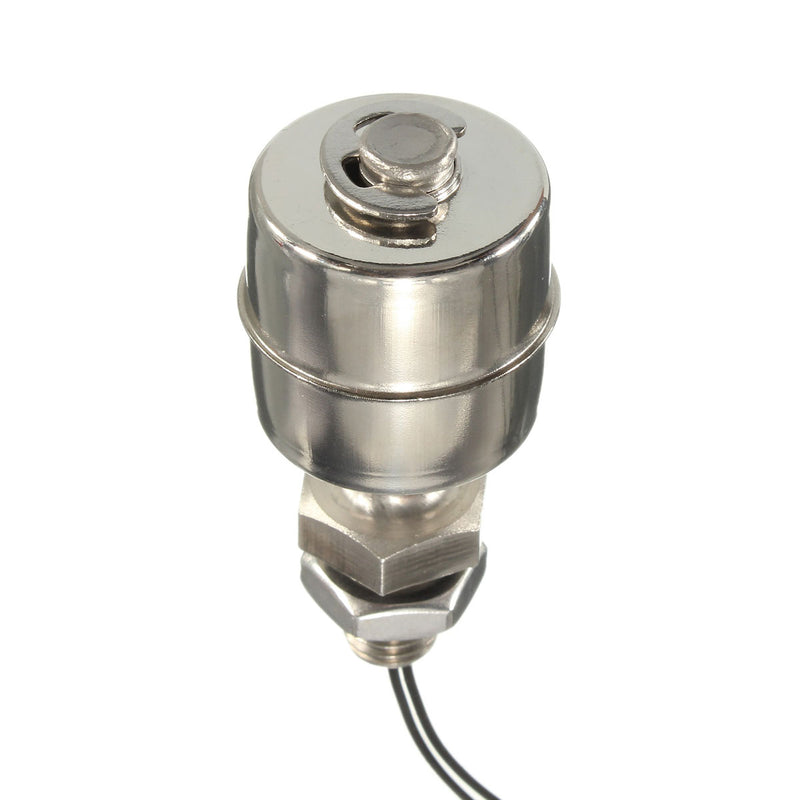 10W 100V Stainless Steel Liquid Water Level Sensor Horizontal Float Switch 45mm