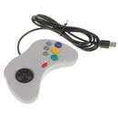 Gray-Wired USB 6 Button Pad Joypad Handle Controller for SEGA Genesis MD2 SR
