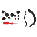 LB RB LT RT ABXY Trigger Button Replacement Part Set for Xbox 360 Black