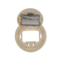 Self Portrait Mirror and Close Up Lens for Fujifilm Instax mini 7S mini 8 Cute White