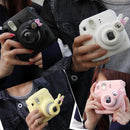 Rabbit Self-portrait Mirror Close Up Lens for Fujifilm Instax Mini 7s /8 Red