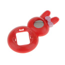 Rabbit Self-portrait Mirror Close Up Lens for Fujifilm Instax Mini 7s /8 Red