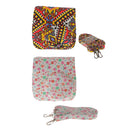 PU Leather Bag Case with Shoulder Strap for Fujifilm Instax Mini8 Camera Bohemian Style