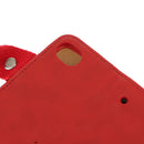 Fashion Carrying Handbag PU Leather Stand Cover for iPad Mini 1/2/3 Red