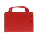 Fashion Carrying Handbag PU Leather Stand Cover for iPad Mini 1/2/3 Red