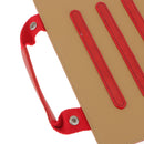 Fashion Carrying Handbag PU Leather Stand Cover for iPad Mini 1/2/3 Red
