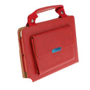 Fashion Carrying Handbag PU Leather Stand Cover for iPad Mini 1/2/3 Red