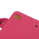 Fashion Carrying Handbag PU Leather Stand Cover for iPad Mini 1/2/3 Pink