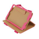 Fashion Carrying Handbag PU Leather Stand Cover for iPad Mini 1/2/3 Pink
