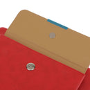 Lightweight Fashionable Convenient Carry Handbag Magnetic Smart Stand Case Cover COMPATIBLE FOR Apple IPad 2/3/4 Red