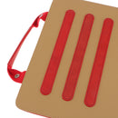 Lightweight Fashionable Convenient Carry Handbag Magnetic Smart Stand Case Cover COMPATIBLE FOR Apple IPad 2/3/4 Red