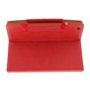 Lightweight Fashionable Convenient Carry Handbag Magnetic Smart Stand Case Cover COMPATIBLE FOR Apple IPad 2/3/4 Red