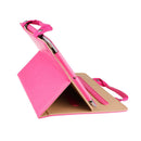 Fashion Carrying Handbag PU Leather Stand Cover for iPad Mini 1/2/3 Pink