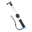 Clear Retractable Float Handheld Monopod Selfie Stick for GoPro Hero 3+ 4