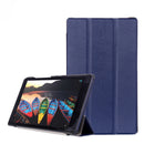 Lightweight PU Leather Case Skin Cover + Stylus Pen + OTG Cable COMPATIBLE FOR Lenovo Tab3 8 Royal Blue