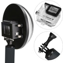 Shurfing Underwater Sports Camera Lens 6'' Dome Port w/ Grip + Waterproof Housing Case for GoPro Hero 5