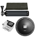 Shurfing Underwater Sports Camera Lens 6'' Dome Port w/ Grip + Waterproof Housing Case for GoPro Hero 5