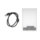 2.5''Transparent 5Gbps USB3.0 to SATA HDD Case Tool Free Hard Drive Enclosure