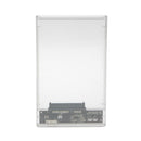 2.5''Transparent 5Gbps USB3.0 to SATA HDD Case Tool Free Hard Drive Enclosure