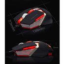 Ergonomic Design 4000 DPI Optical USB Wired Professional Gaming Mouse PC