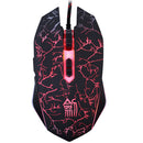 USB Wired Gaming Mouse Macro Programming w/ LED Breathing Light for PC Black
