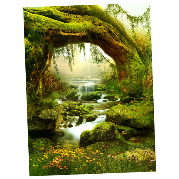 1.5x1m Bar Wall Floor Studio Prop Photography Background Photo Backdrop Romantic Tree Root