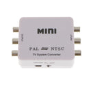 PAL/NTSC/SECAM to PAL/NTSC MINI Bi-directional TV System Switcher Converter