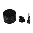 360 Rotating Panning Time Lapse Stabilizer Tripod Adapter for DSLR Camera