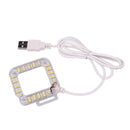 External USB Lens Ring LED Flash Light Shooting for GoPro Hero 3+ Camera