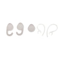 2 Ear Hook +3 Ear Bud Gels Replacement for Jabra EXTREME/EXTREME2 Headphone