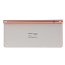 Slim Waterproof 2.4G Wireless Keyboard and Mouse Combo for Laptop Rose Gold