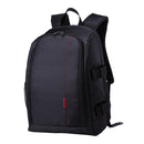 DSLR SLR Camera Backpack Rucksack Bag Case+Rain Cover for Nikon for Laptop Red