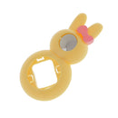 Rabbit Shaped Close up Lens Rotary Self-Shot Mirror for Fuji Instax Mini7s / 8 Yellow
