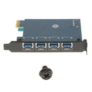 ORICO 4Port PCI-E to USB3.0 Super Speed PCI Express Card Adapter VLI800 PC