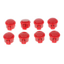 Red Competition Rocker 8 Ways Joystick Push Buttons For Games Arcade DIY Kit