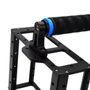 Aluminum CNC Protective DSLR Camera Cage15mm Stabilizer Top Handheld Set