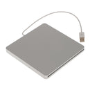 USB 2.0 External Super Slim Slot-in DVD RW Case Enclosure SATA for Macbook
