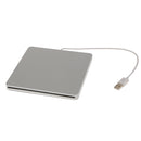 USB 2.0 External Super Slim Slot-in DVD RW Case Enclosure SATA for Macbook