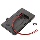 Power Supply Splitter BP Battery Contact Plate V-mount Plate Pack for Camera